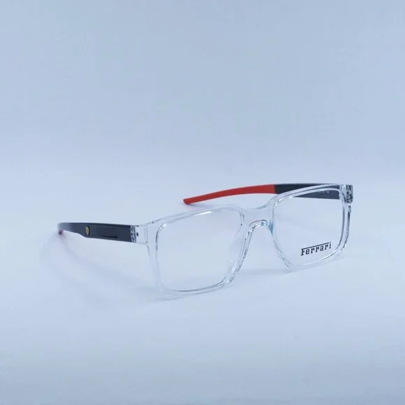 🕶️ New Ferrari Scuderia FZ8013D 513 54mm Eyeglasses - Transparent Frame